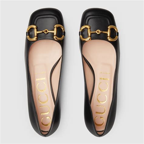 gucci women's flats shoes|gucci ballet flat with horsebit.